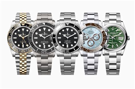 rolex 3 watch collection|Rolex watch list of models.